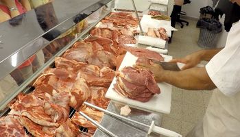 La carne aumentó un 8% menos que el promedio general de los alimentos