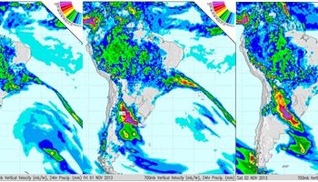 Intensas lluvias para los próximos días