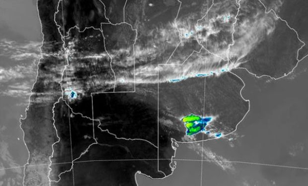 Alerta por tormentas fuertes sobre Buenos Aires.