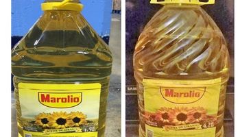 Alertan por la falsificación de un reconocido aceite de girasol y prohíben su comercialización