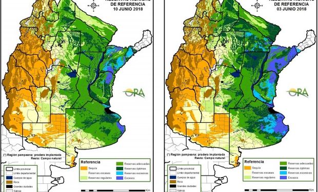 Siguen disminuyendo las áreas afectadas por excesos hídricos