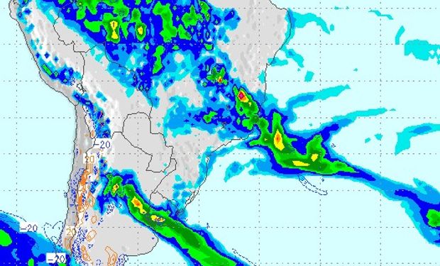 Lluvias al viernes