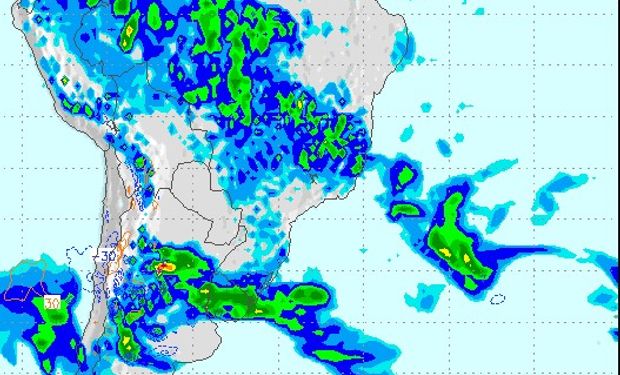 Lluvias al sábado