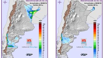 Con julio llegan las lluvias al centro