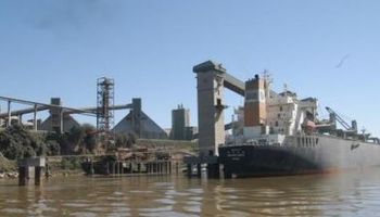 Actividad a media en puertos y aceiteras por el paro de la CGT
