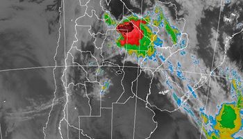 Lluvias y tormentas sobre el norte 