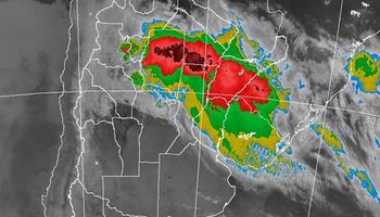Precipitaciones sobre el centro norte del país 