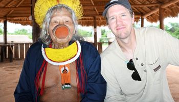 Tetracampeão da F1 trocou as pistas pelo campo e agora quer proteger a Amazônia