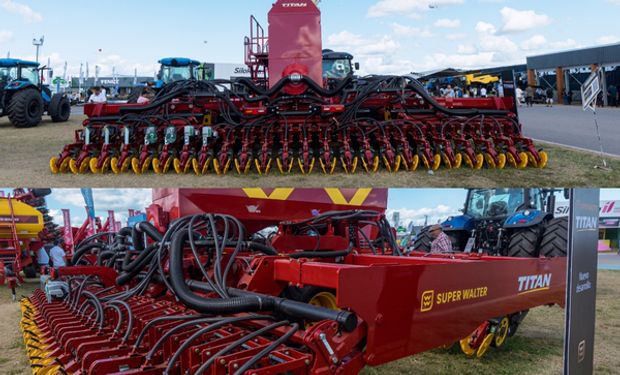 “Titán” de la siembra: la air drill nacional con 11.000 litros de tolva, 11 metros de ancho y dosificación inteligente