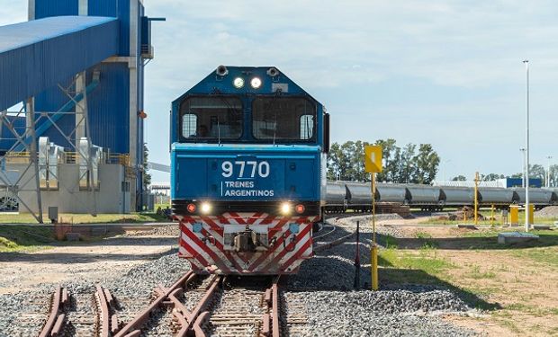 El tren de carga transportó el mayor volumen de los últimos 30 años: el 54% fue de productos agrícolas