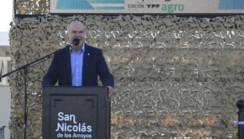 "Vamos a continuar con la baja de retenciones", destacó Iraeta en Expoagro 2026