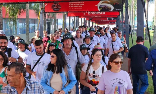 Dois primeiros dias do evento tiveram público histórico de mais de 138 mil pessoas. (fotro - Coopavel)