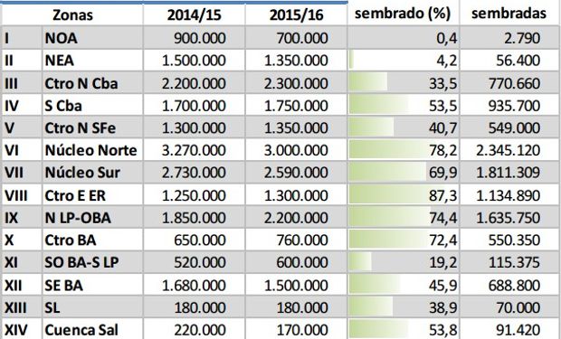 Fuente: Bolsa de Cereales de Buenos Aires.