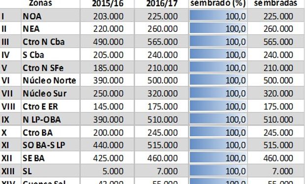 Fuente: Bolsa de Cereales de Buenos Aires.