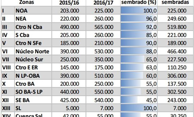 Fuente: Bolsa de Cereales de Buenos Aires.