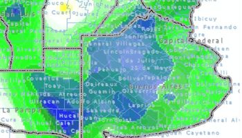 Lluvias derribaron 250 mil hectáreas de trigo