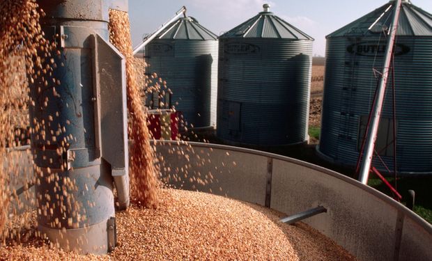 Silo armazena milho no Centro-oeste brasileiro. (foto - Getty Image)