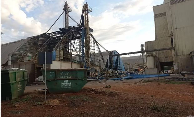 Silos possuem os elementos necessários para explosões que são oxigênio, combustível em espaço fechado e possibilidade de ignição. (foto - redes sociais)