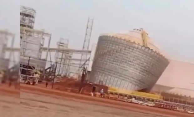 Silo em construção desmorona e deixa quatro feridos em Mato Grosso do Sul