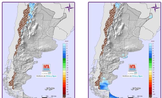 Mapa de Precipitaciones.
