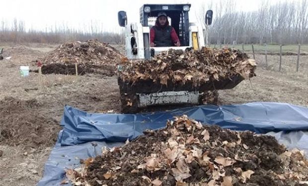 Realización de compost.