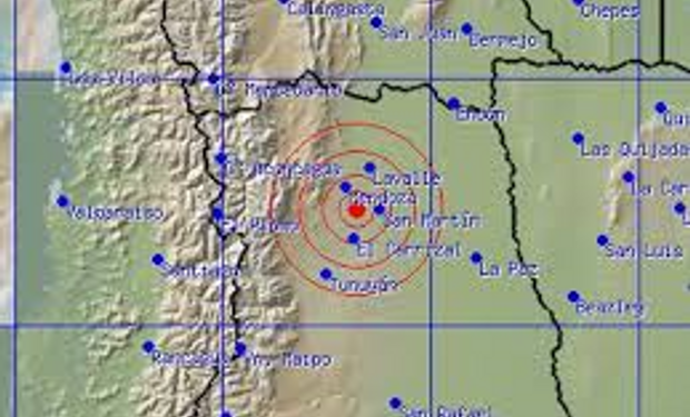 Un fuerte sismo sacudió esta madrugada a Mendoza