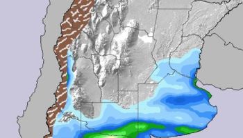 Llega al centro un sistema de mal tiempo