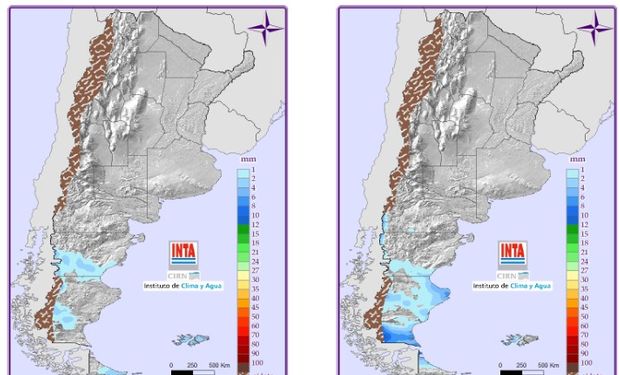 Mapa de Precipitaciones.