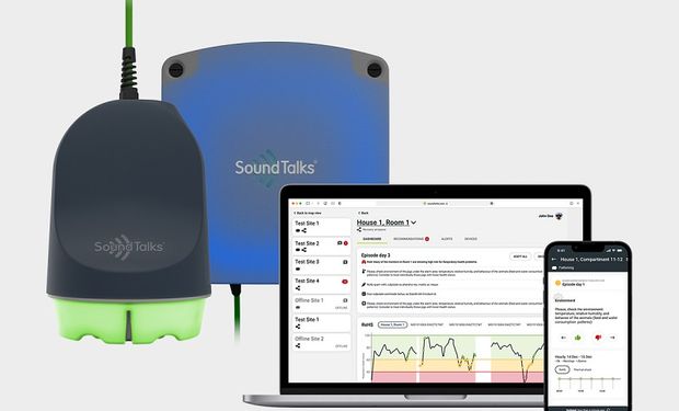 O equipamento usa dispositivos com 6 microfones para distinguir sons comuns daqueles que sinalizam doenças respiratórias. (foto - divulgação)