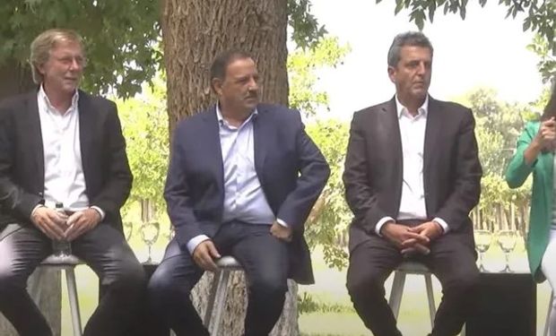 Massa anunció fondos para productores afectados por heladas tardías en La Rioja