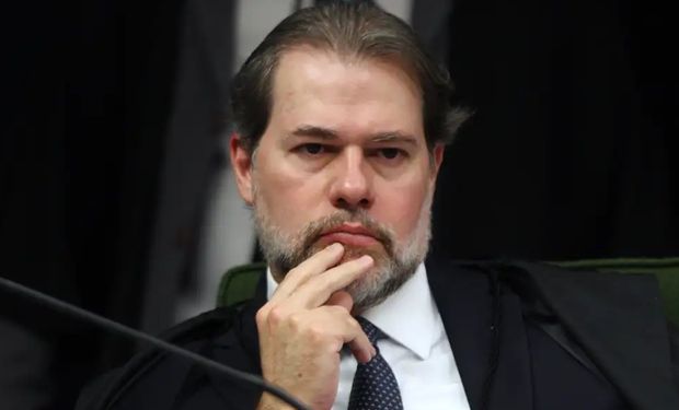 Dias Toffoli durante sessão no STF; ministro pediu vista e adiou o julgamento sobre a Moratória da Soja.. (Foto - Nelson Jr)