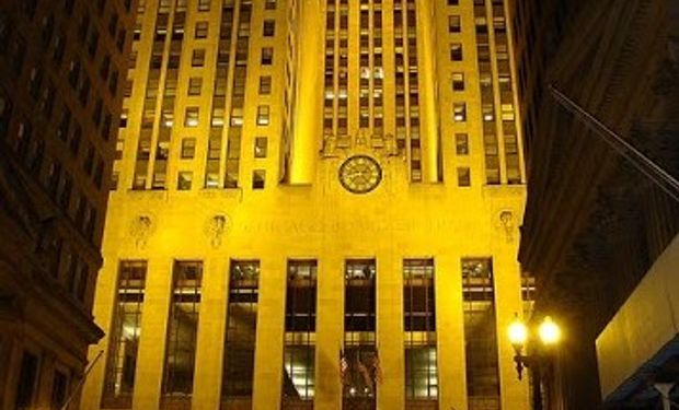 Subas para la soja en Chicago