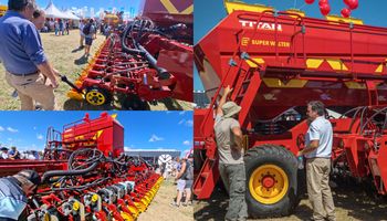 La sembradora de 11.000 litros que "dobla como un auto": lo que buscaba el campo lo desarrolló Super Water con la TITAN