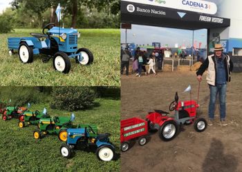 La historia de Tractortito: un juguete de 76 piezas con alma de campo que creó un arquitecto "para toda la vida"