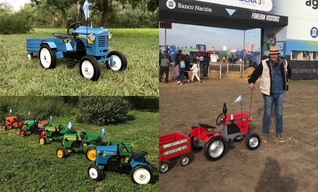 La historia de Tractortito: un juguete de 76 piezas con alma de campo que creó un arquitecto "para toda la vida"