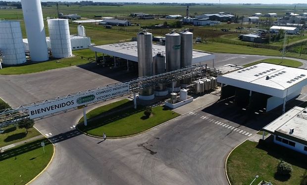 La planta de La Serenísima en Trenque Lauquen, que compra leche a productores de la región