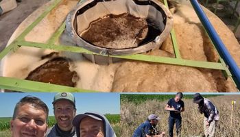 Crearon un "té" para cultivos y lo aplican en 1500 hectáreas: cada aplicación demanda entre 4.000 y 5.000 litros cada 50 hectáreas