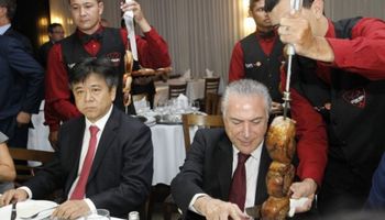 Temer garantiza la calidad de la carne brasileña