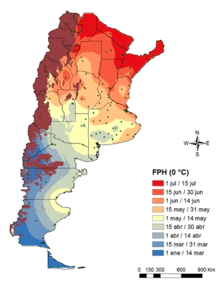 temperaturas argentina