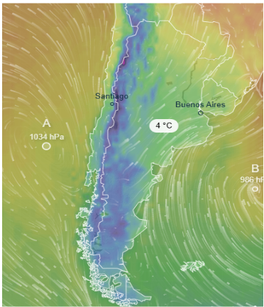temperaturas previstas argentina