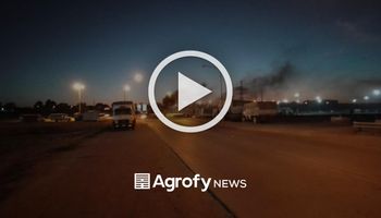 Video: la amenaza que denuncian los camioneros que quieren circular