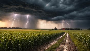 Temporais atingem o Sul e avançam pelo Sudeste e Centro-Oeste nesta sexta