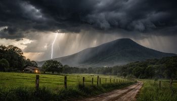 Temporais e chuva forte atingem várias regiões do Brasil neste fim de semana; veja onde