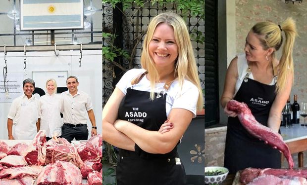 Transformó el dolor personal en una experiencia de asado argentino que recorre el mundo: capacita a mujeres y ya superaron las 1.000 reseñas de cinco estrellas