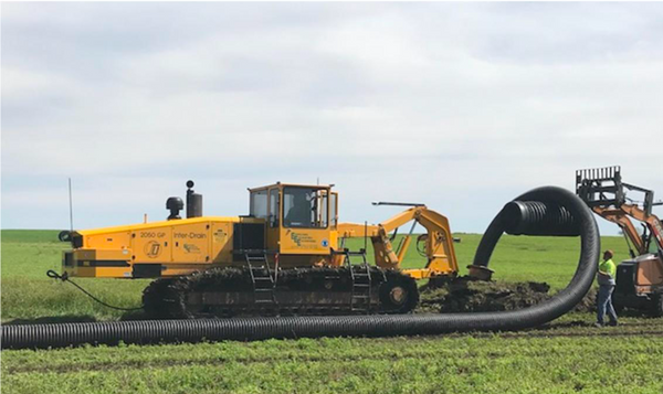 tile drenaje de campo