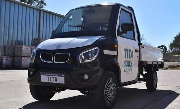 ¿Opción para el campo? Cuánto cuesta y cómo es la mini pick up eléctrica que lanzó una empresa argentina