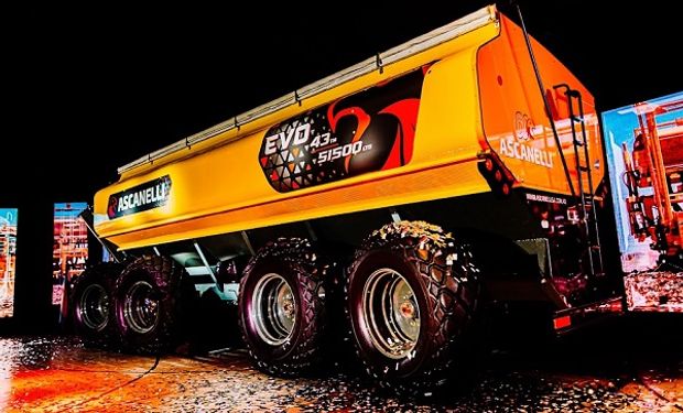 EVO 43: la nueva tolva gigante de 51.500 litros que busca maximizar la capacidad de carga