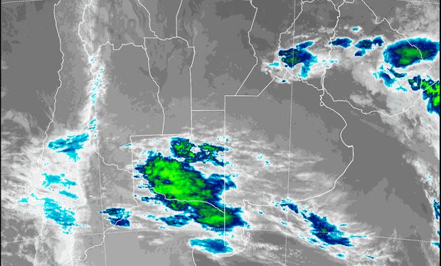 Alerta amarilla por tormentas fuertes en la región centro