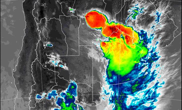 Amplio alerta por tormentas: se esperan acumulados de hasta 80 mm y alertan por posible caída de granizo