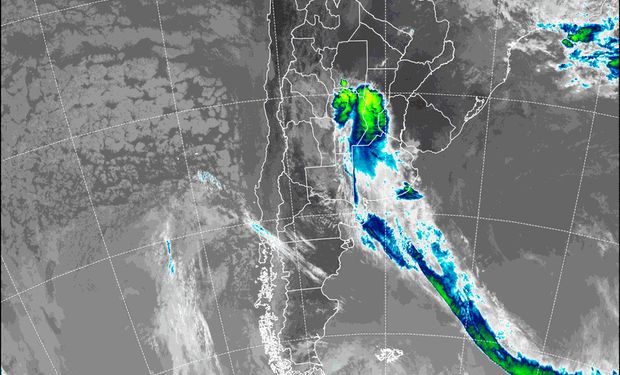 Alerta por tormentas en la región.